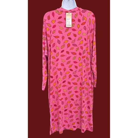 NWT Gudrun Sjöden Women's Pink Jersey Dress Spirit Large Lagenlook Fallcore - Picture 3 of 7